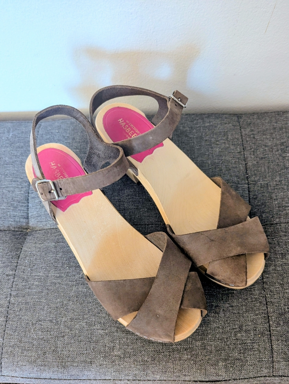 Swedish Hasbeens Clogs 7.5
